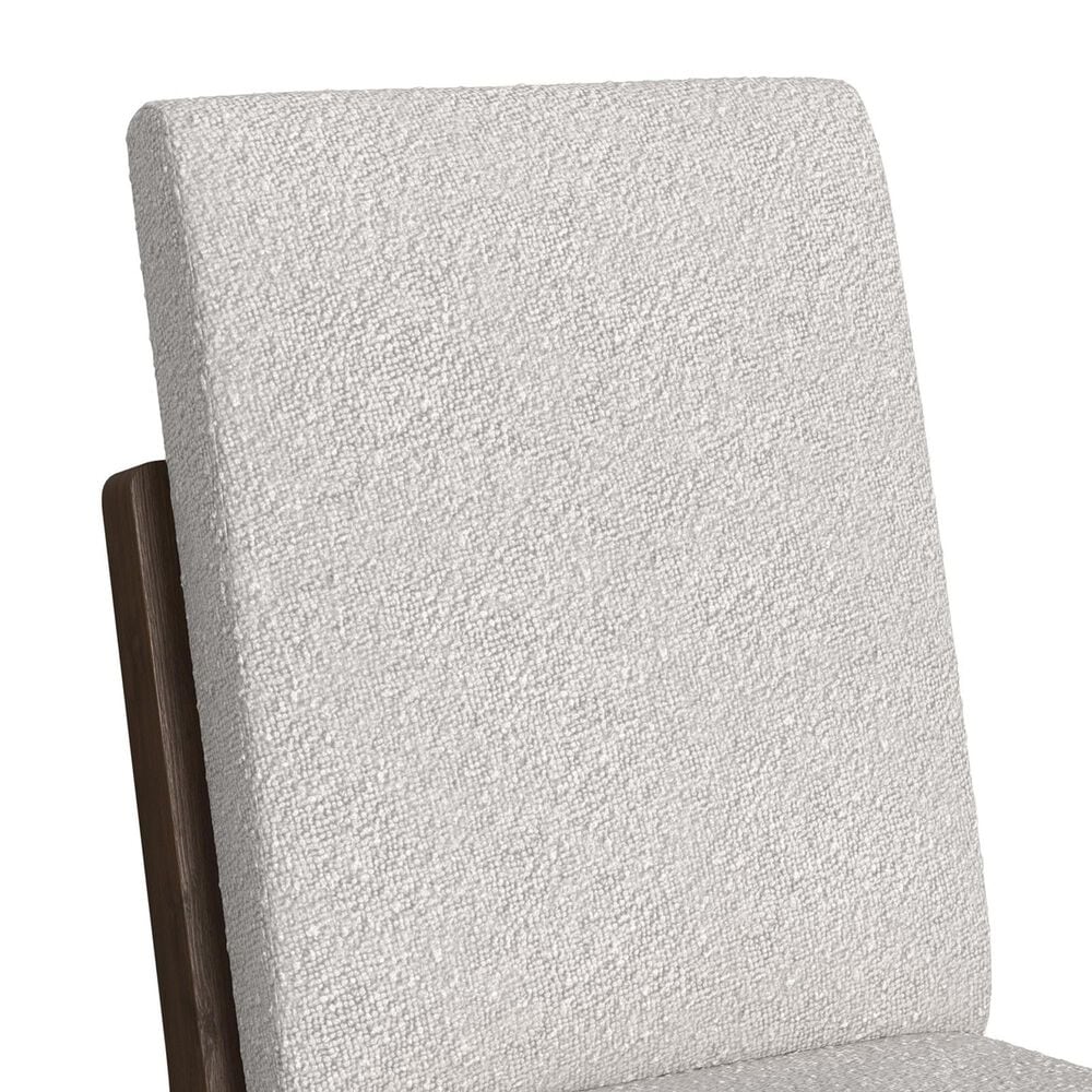 Mayberry Hill Brisbane Dining Side Chair with Faux Leather Upholstery in Brown, , large