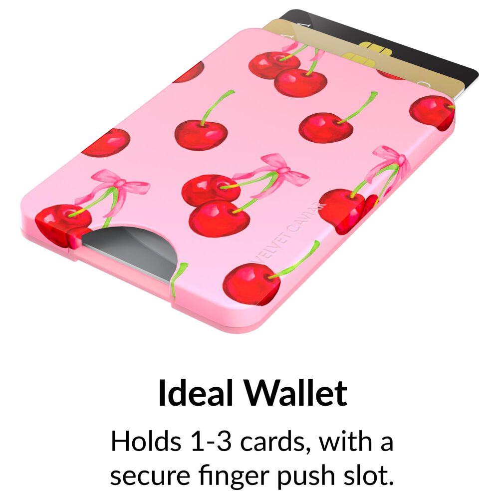 Velvet Caviar Gift Set with MagSafe Wallet, Grip Ring, Phone Charm in Sweet Cherry, , large