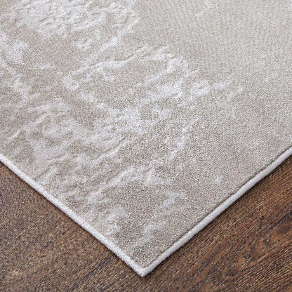 Feizy Prasad 8&#39; x 11&#39; Ivory and Beige Area Rug, , large