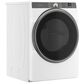 Whirlpool 7.4 Cu. Ft. Smart Front Load Gas Dryer with Steam Capabilities in White, , large