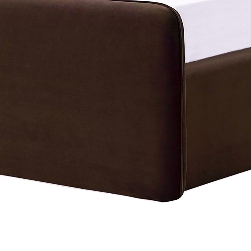 37B Formosa Bacall Upholstered Wingback Platform Eastern King Bed in Cola Velvet, , large