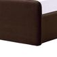37B Formosa Bacall Upholstered Wingback Platform Eastern King Bed in Cola Velvet, , large