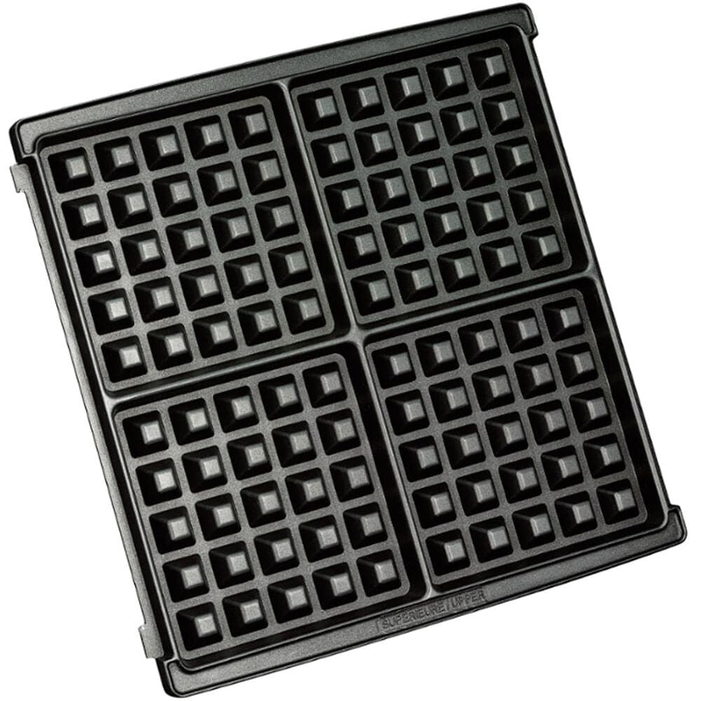 Krups Belgian 4Slice Waffle Maker in Stainless Steel and Black