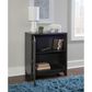 Linon Home Decor Grace Cabinet in Dark Grey, , large