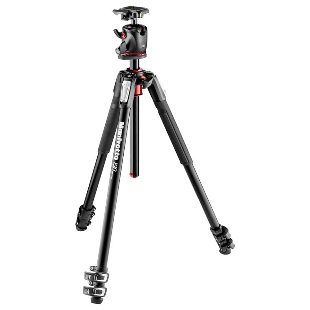 Manfrotto 3-Section Tripod with XPRO Ball Head in Black, , large