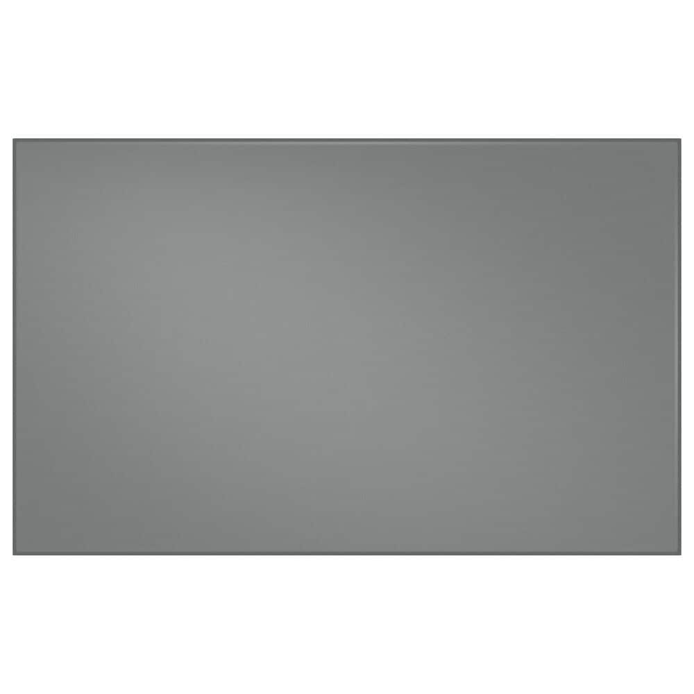 Samsung Bespoke 4-Door French Door Refrigerator Bottom Panel in Matte Grey Glass, , large