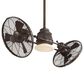 Minka-Aire Vintage Gyro 42" Ceiling Fan with LED Light in Oil Rubbed Bronze, , large