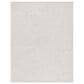 Safavieh Micro-Loop 8" x 10" Silver and Grey Area Rug, , large