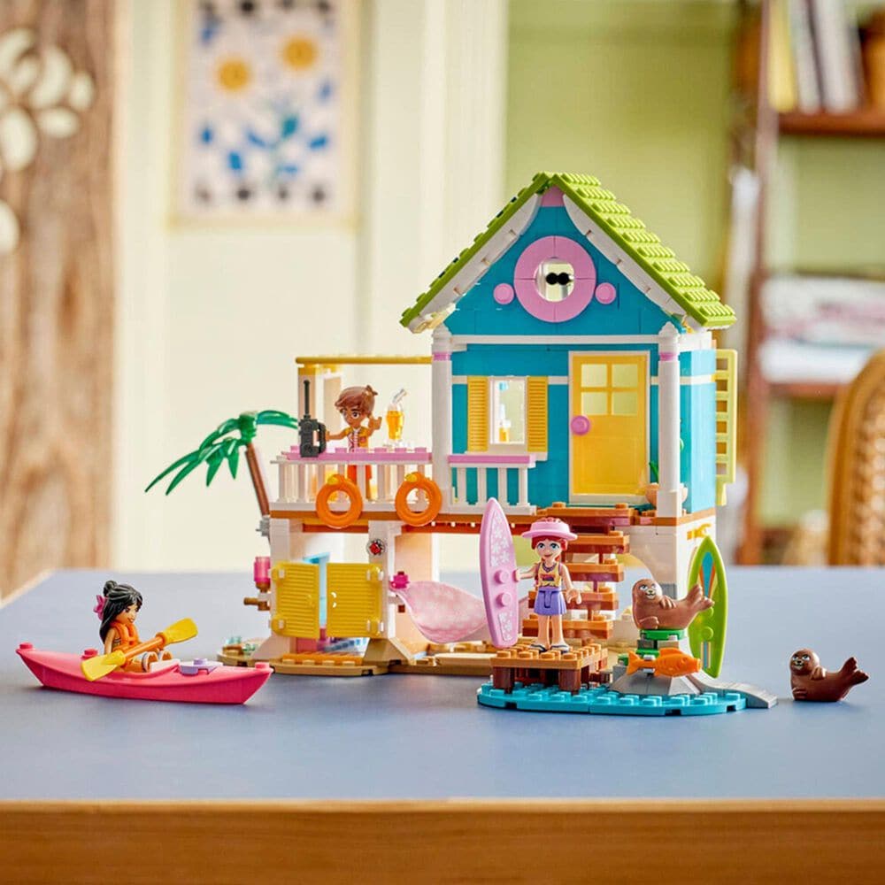 LEGO Friends Beach House with Seals Building Set, , large