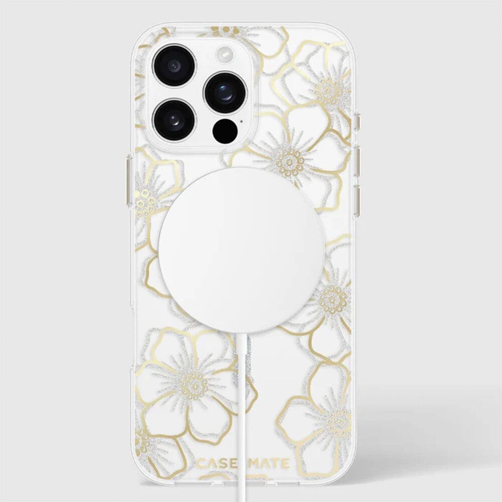 Case-Mate Floral Gems MagSafe Phone Case for the iPhone 16 Pro Max, , large