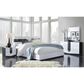 Global Furniture USA Hudson Queen Bed in Black, Grey and White, , large