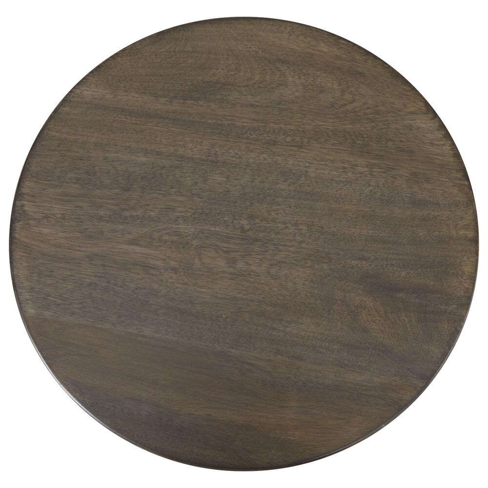Ashley Hadcher Accent Table in Warm Brown and Cream, , large