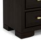 Shannon Hills Lydia King Platform Upholstered Bed and 2-Nightstand in Dark Cabernet, , large