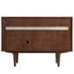 James Martin Vanities Amberly 48" Single Bathroom Vanity in Mid-Century Walnut with 3 cm Lime Delight Quartz Top and Rectangular Sink, , large