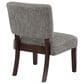 OSP Home Jasmine Accent Chair in Speckled Charcoal, , large