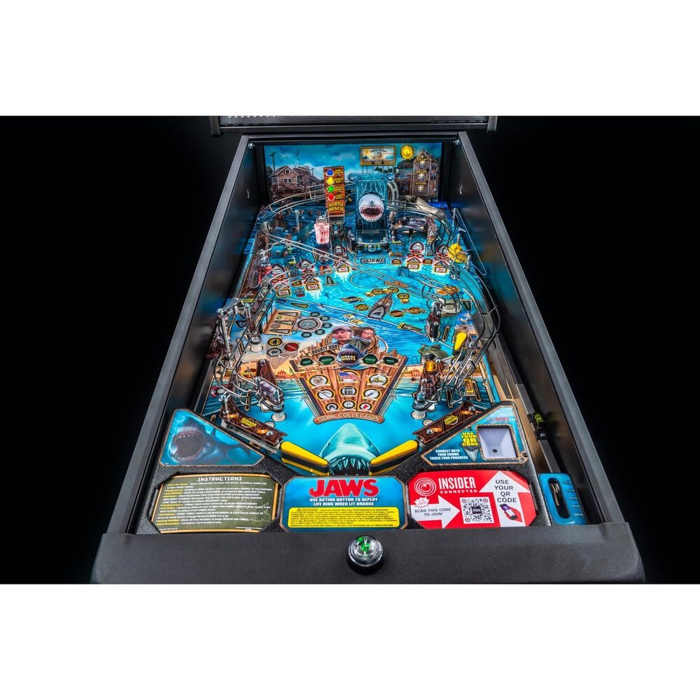 Stern Pinball Jaws Pro Edition Pinball Machine, , large