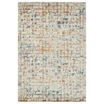 Kaleen Rugs Dasha Abstract 3"11" x 5"7" Bisque Area Rug, , large
