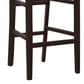 Linon Home Decor Jace Bar Stool in Dark Brown, , large