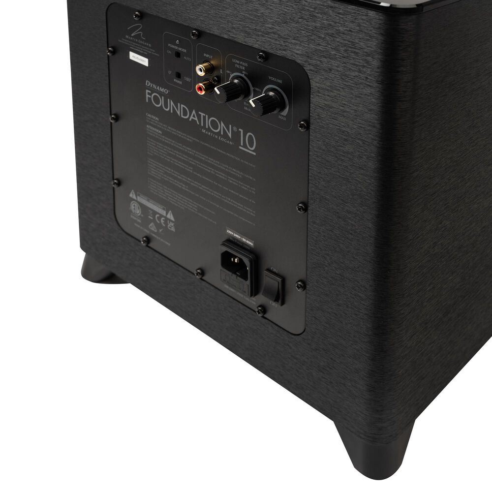 Martin Logan Dynamo 10&quot; Foundation Subwoofer in Black, , large