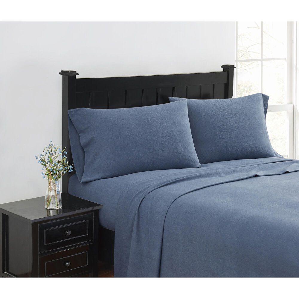 Pem America London Fog 4-Piece King Sheet Set in Blue, , large