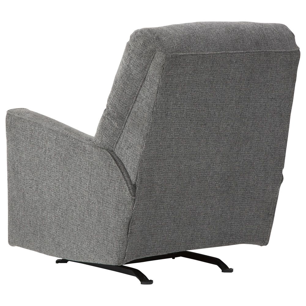 Signature Design by Ashley Dalhart Rocker Recliner in Charcoal, , large