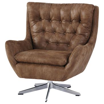 Signature Design by Ashley Velburg Accent Chair in Brown, , large