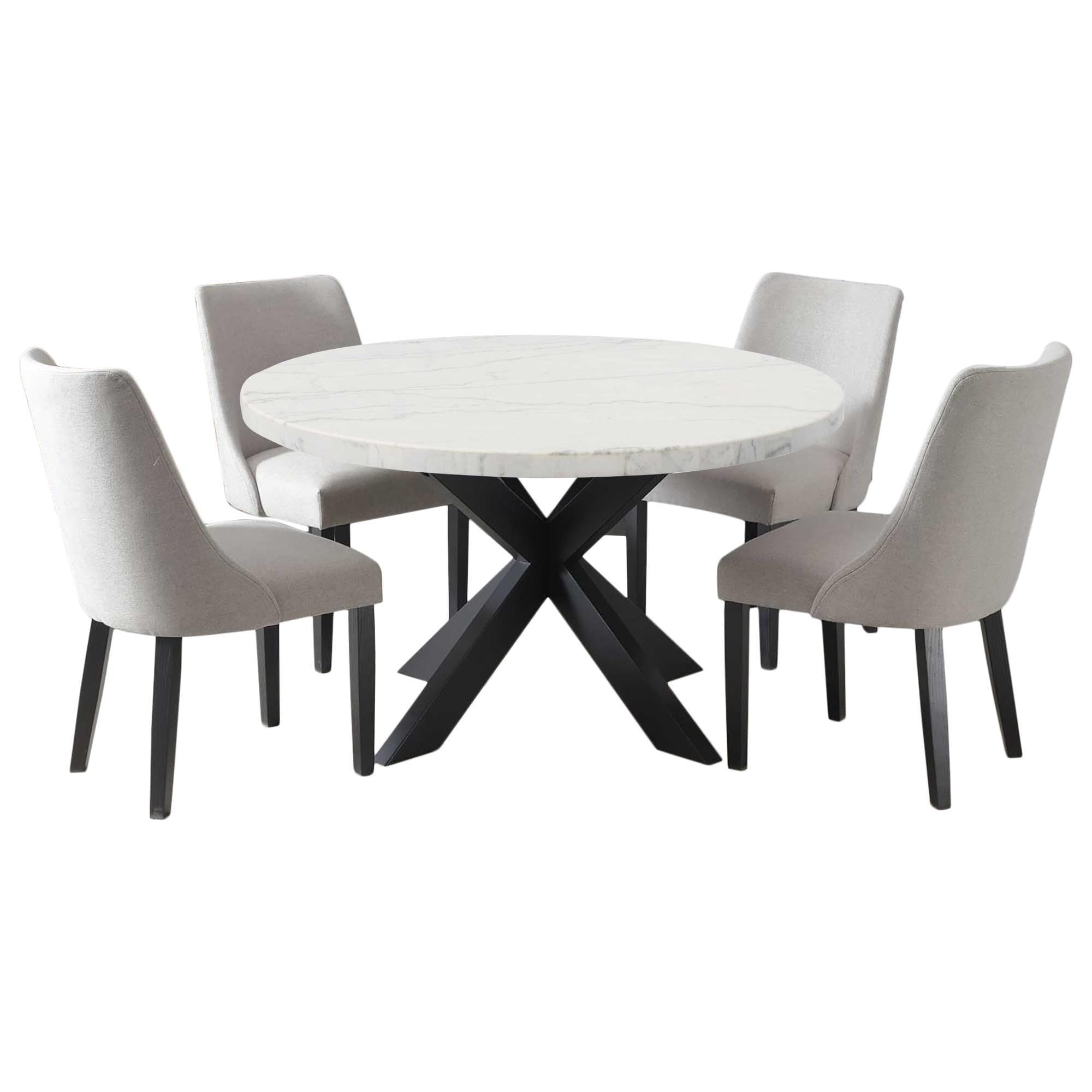 Nebraska furniture mart clearance round dining table