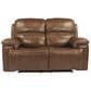Flexsteel Fenwick Power Loveseat with Headrest in Light Brown, , large