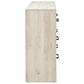 Ashley Cambeck 4 Piece Full Single Storage Bed Set in Whitewash, , large