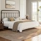 Richlands Furniture Kirkland King Slat Metal Bed in Dark Bronze, , large