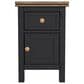 A-America Stormy Ridge End Table in Chickory and Slate Black, , large