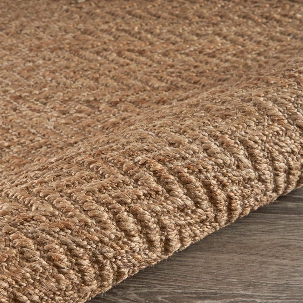 L&amp;R Resources Natural Fiber 7&#39;9&quot; x 9&#39;9&quot; Bright White Area Rug, , large
