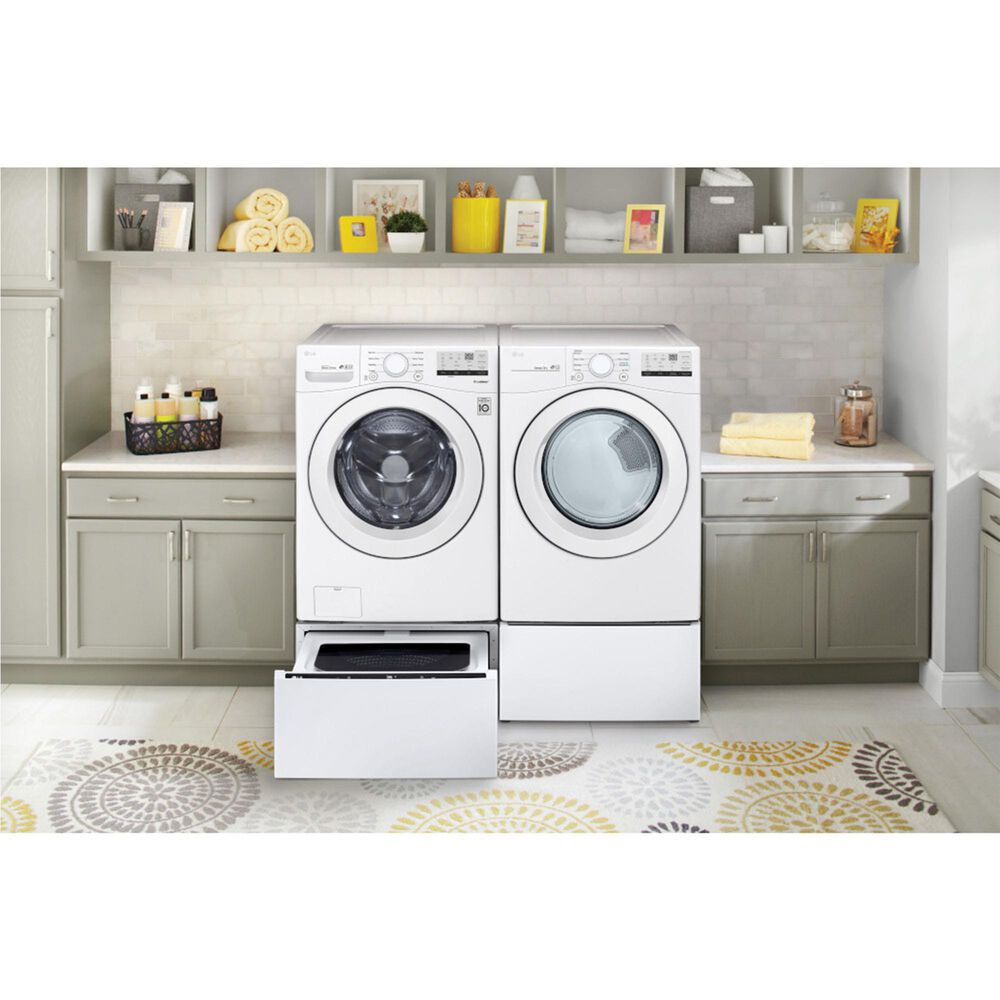 LG 7.4 Cu. Ft. Ultra Large Capacity Gas Dryer in White, , large