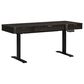 Riva Ridge Rylan 60" Lift Desk Top in Dark Roast, , large
