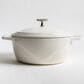 Lodge USA Enamel 7.5 Qt. Cast Iron Dutch Oven in Cloud Nine, , large