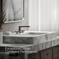 Kohler Composed Widespread Bathroom Sink Faucet with Cross handles in Vibrant Titanium, , large