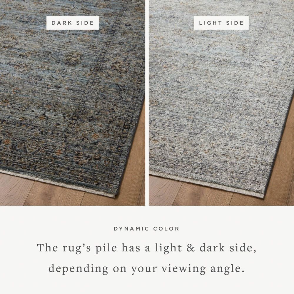 Loloi Katherine 9&#39;6&quot; x 13&#39;1&quot; Ocean and Gold Area Rug, , large