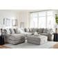 Ashley Aslan Court Storage Ottoman in Flax, , large
