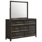 Crown Mark Ethel Dresser and Mirror, , large