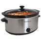 West Bend 6 Qt. Oval Slow Cooker in Silver, , large