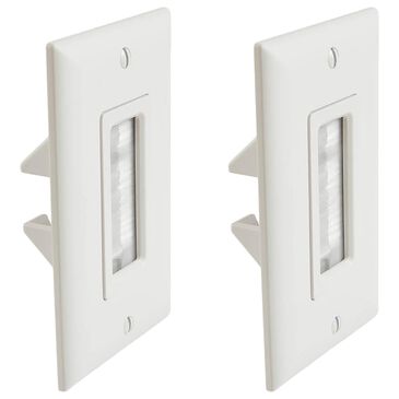 Sanus In-Wall Cable Management Kit in White, , large