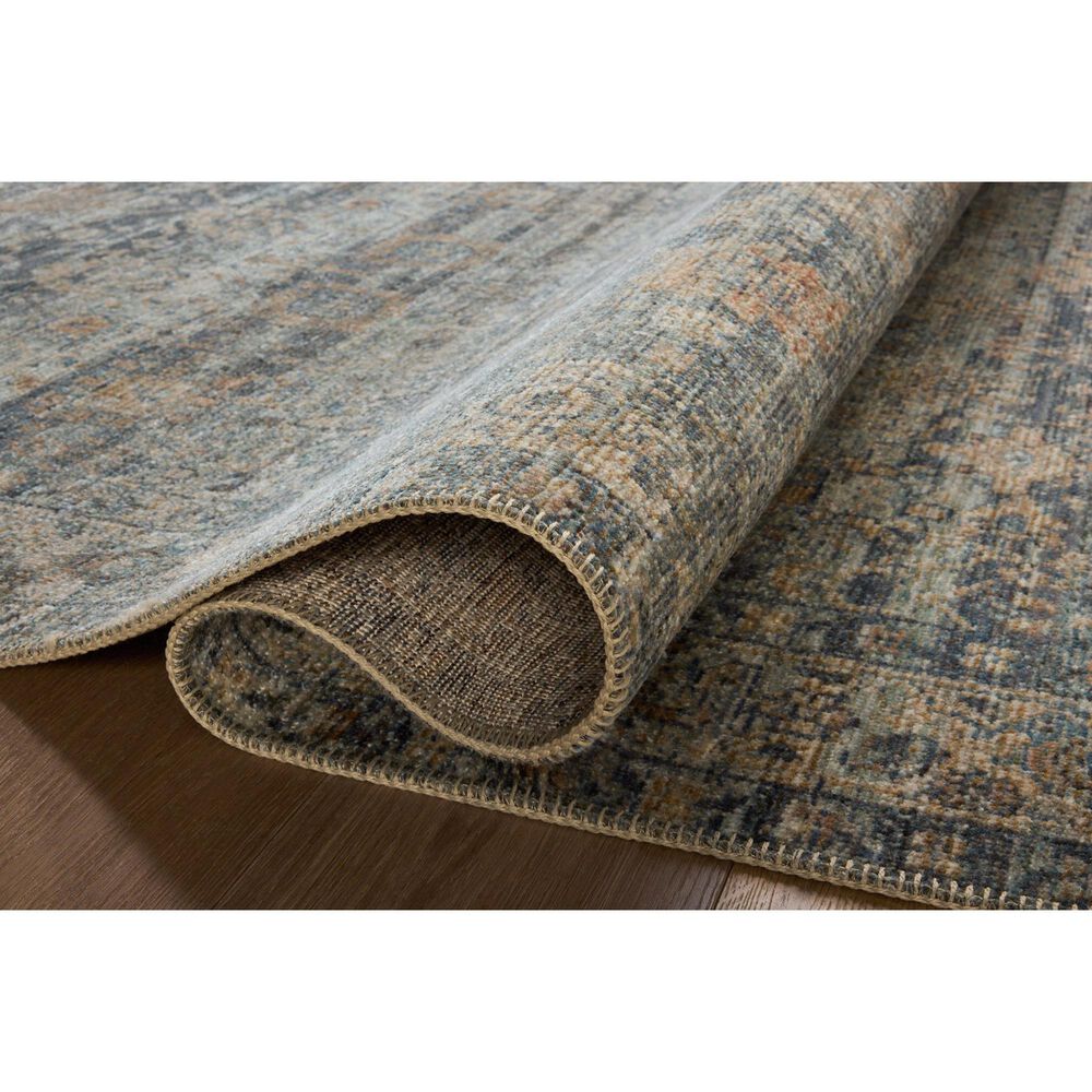 Loloi Heritage 6&#39; x 9&#39; Sky and Sunset Area Rug, , large