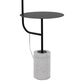 LumiSource Symbol Floor Lamp in Black and White, , large