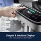DeLonghi Magnifica Evo Next 61 Oz Espresso Machine in Silver Black, , large