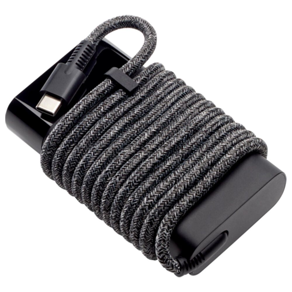 HP 65W USB-C Laptop Charger in Black, , large