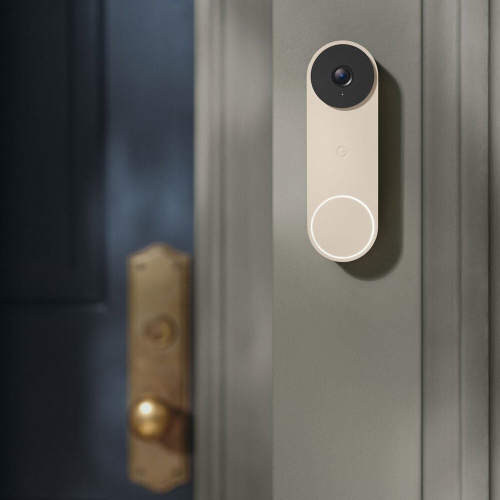 Google Nest Smart Doorbell Camera in Linen (3rd Gen), , large