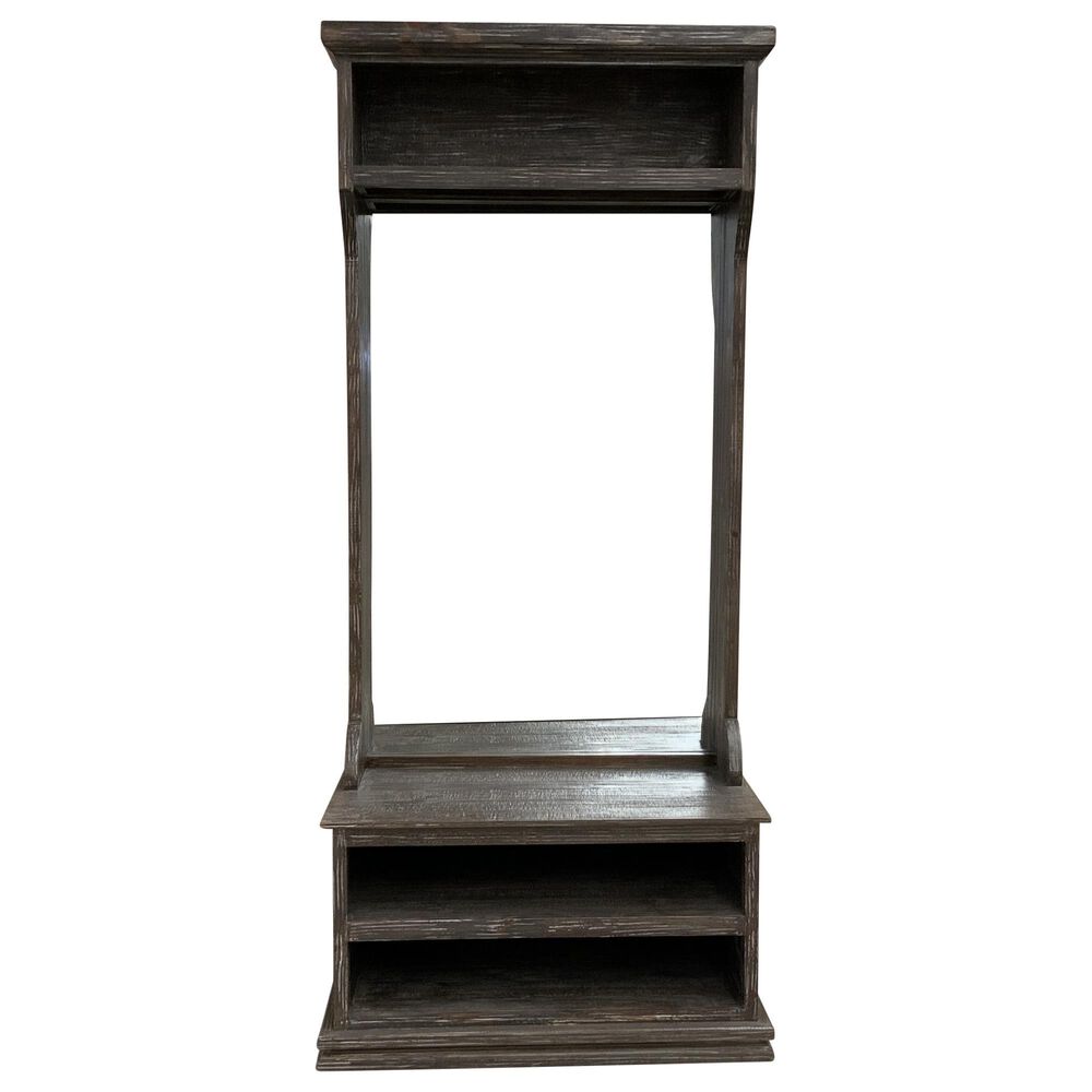 Woodland &amp; Co Walton Wood Hall Tree in Deep Black, , large