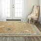 RIZZY Envision 10" x 14" Taupe and Gray Area Rug, , large
