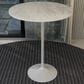 Leisuremod Verve 36" Round Bar Height Dining Table with Resin Top in White - Table Only, , large