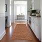Dalyn Rug Company Laidley 2"3" x 7"6" Paprika Indoor/Outdoor Runner, , large